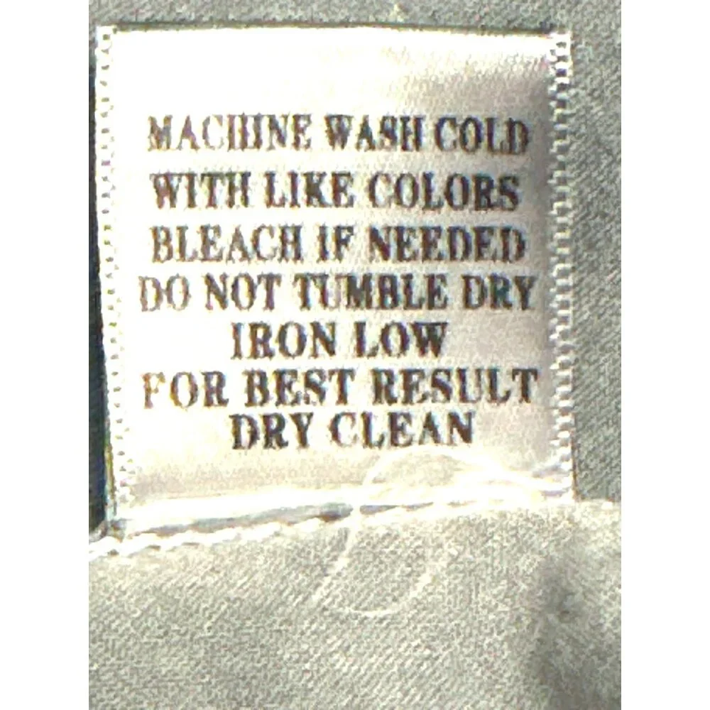 Very J Womens Large Gray Mid Button Down Rayon Blouse Sheer and Sexy - Picture 8 of 8